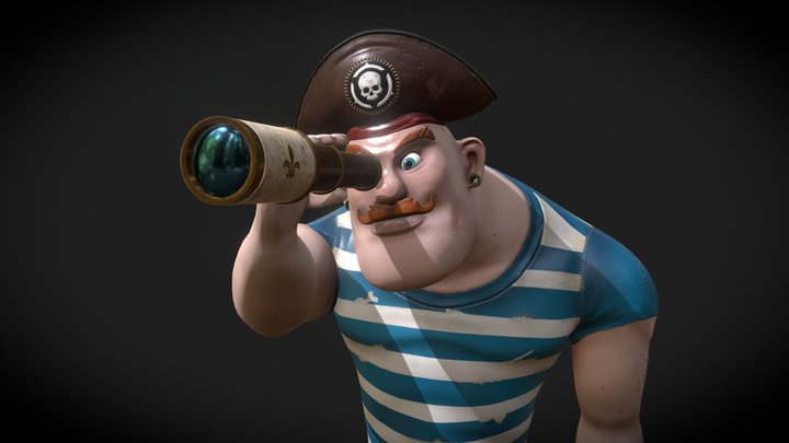 PIRATE 3D Model