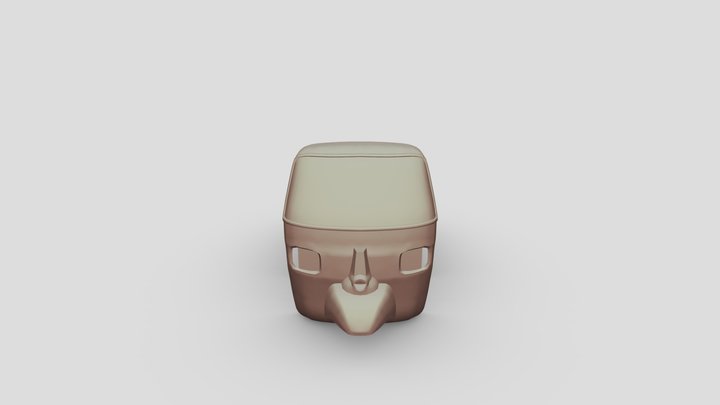 Coffee Cart Frame 3D Model