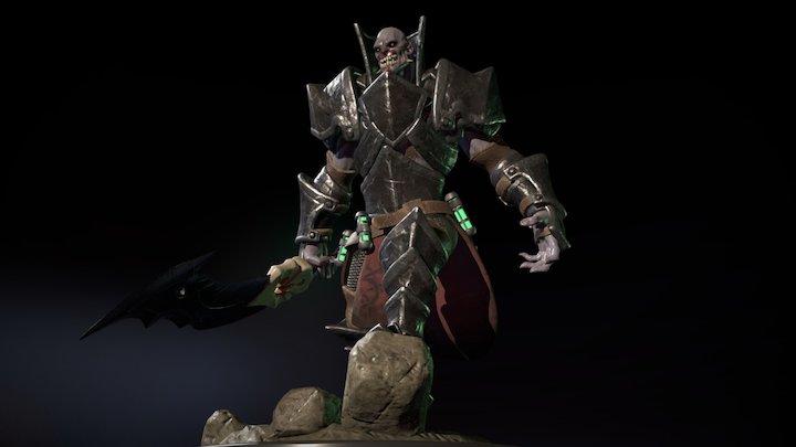 Monster Overlord 3D Model