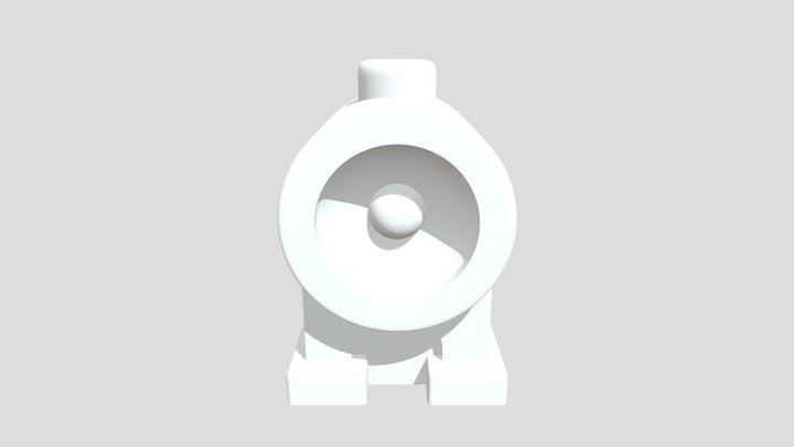 Train Lamp Front