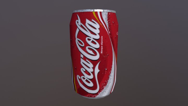 Coca-Cola Can 3D Model