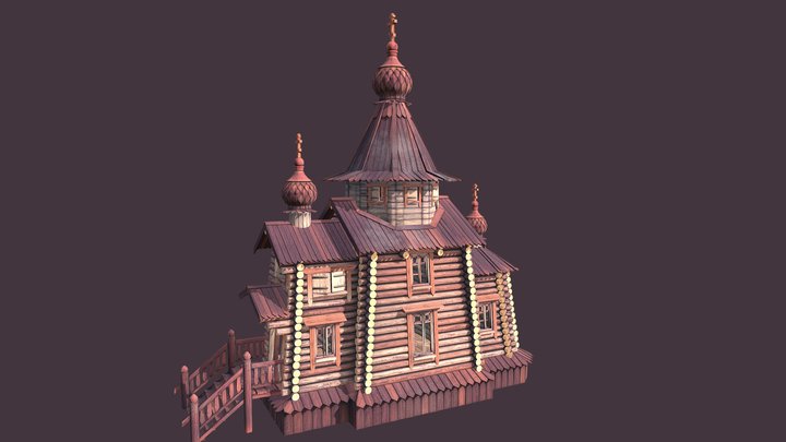 Trinity Chapel (Antarctica) 3D Model
