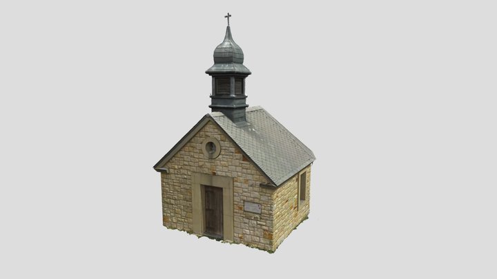 Kaple svatého Jana Nepomuckého Guntramovice 3D Model
