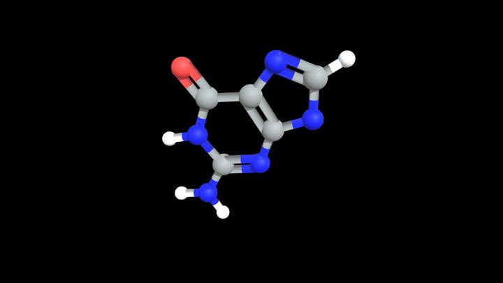 Guanine – Modello 3D gratuito STL