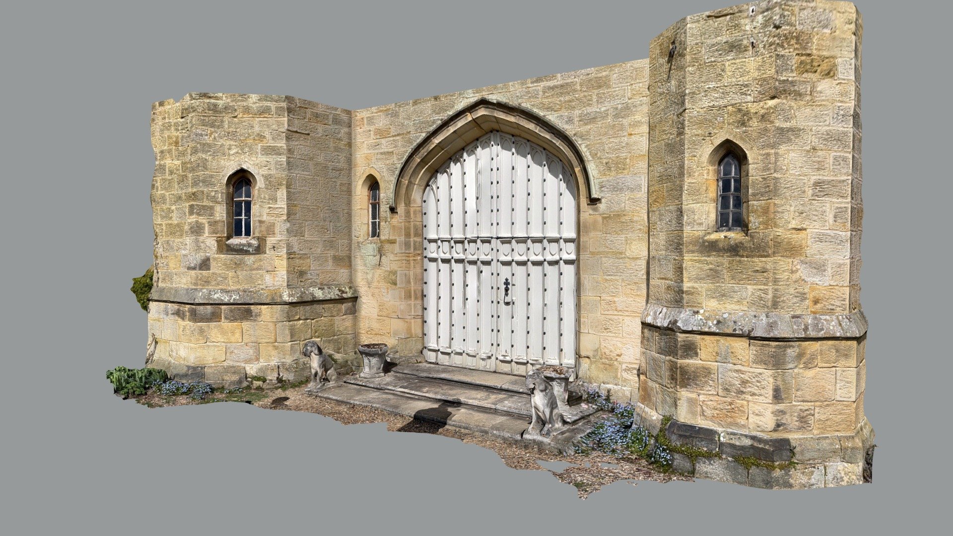 Castle door