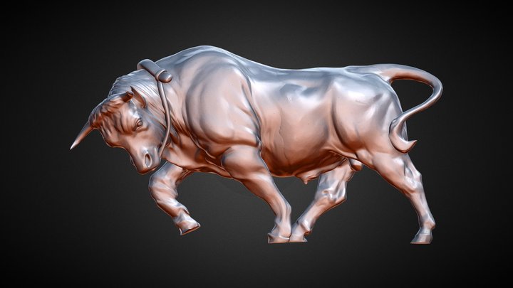 con trau 3D Model