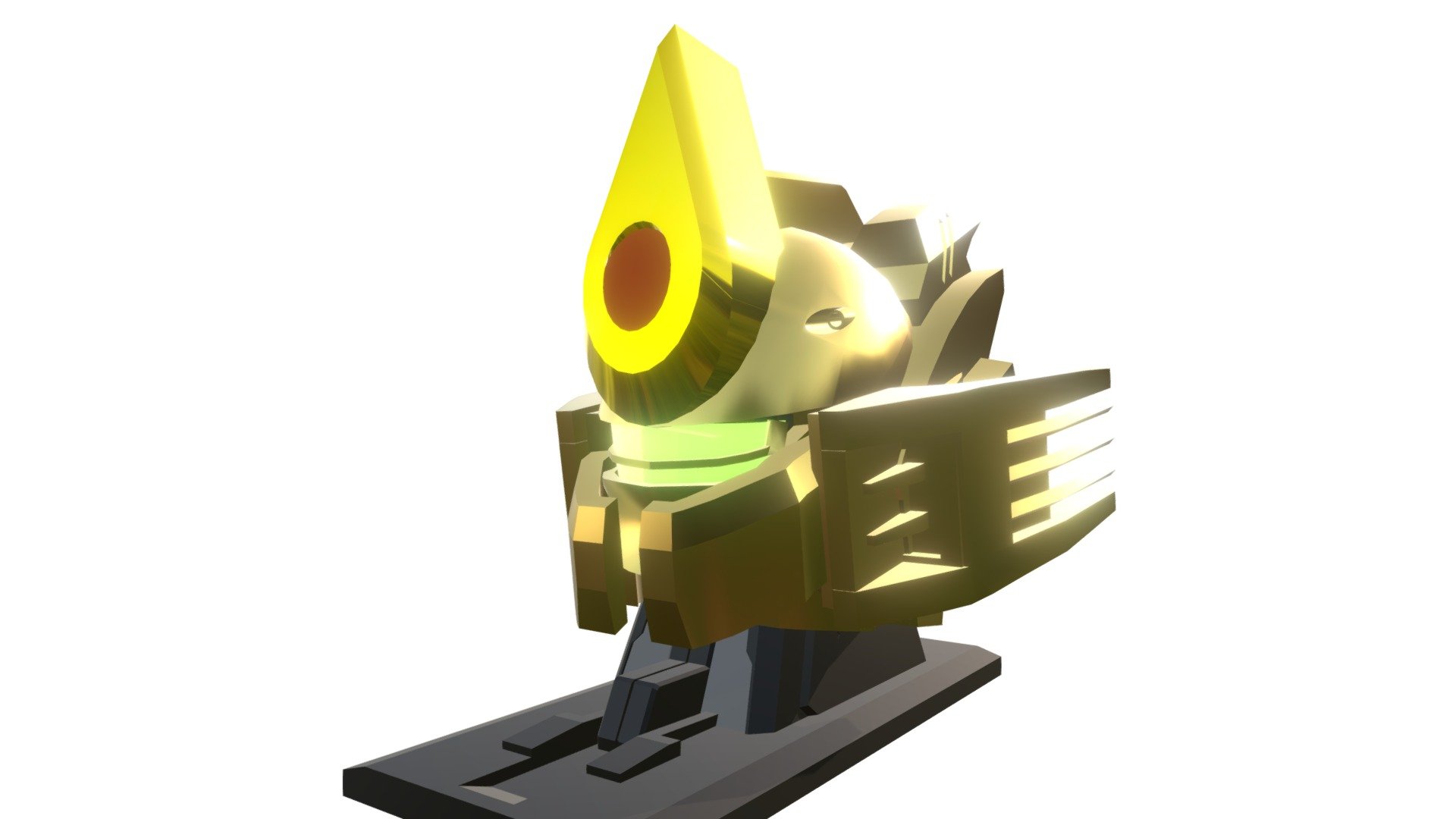 New Gundam HEAD Desain kepala No.19