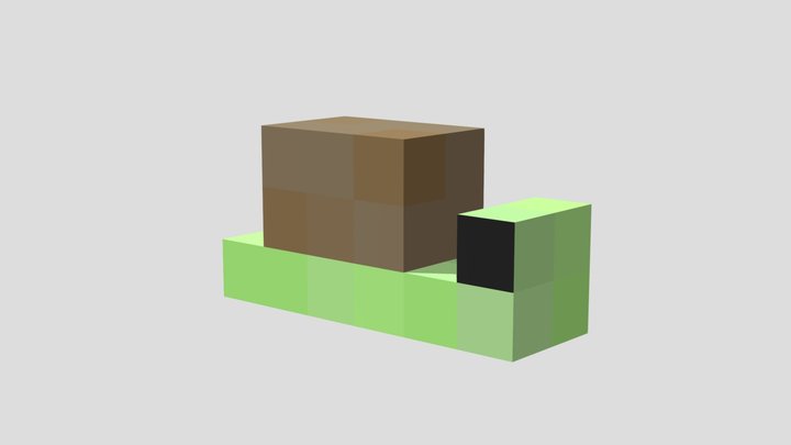 Escargot / Snail - Model Minecraft 3D Model