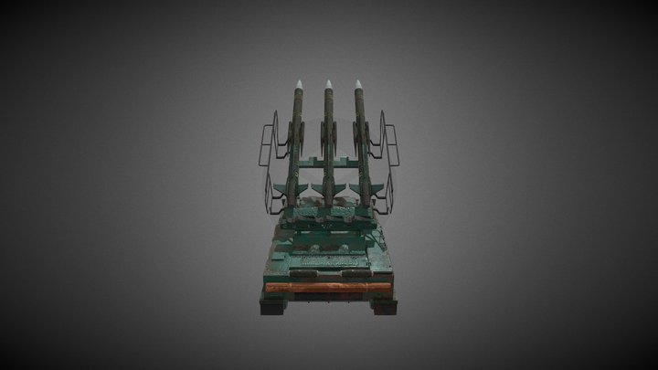 Missile Tank 3D Model