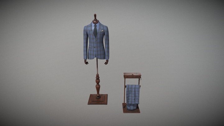 Suit 3D Model