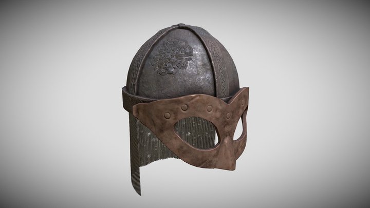 Norse Helmet 3D Model