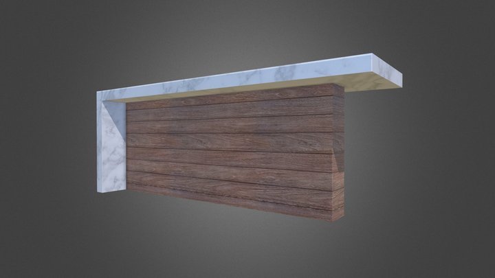 Pantry Island 3D Model
