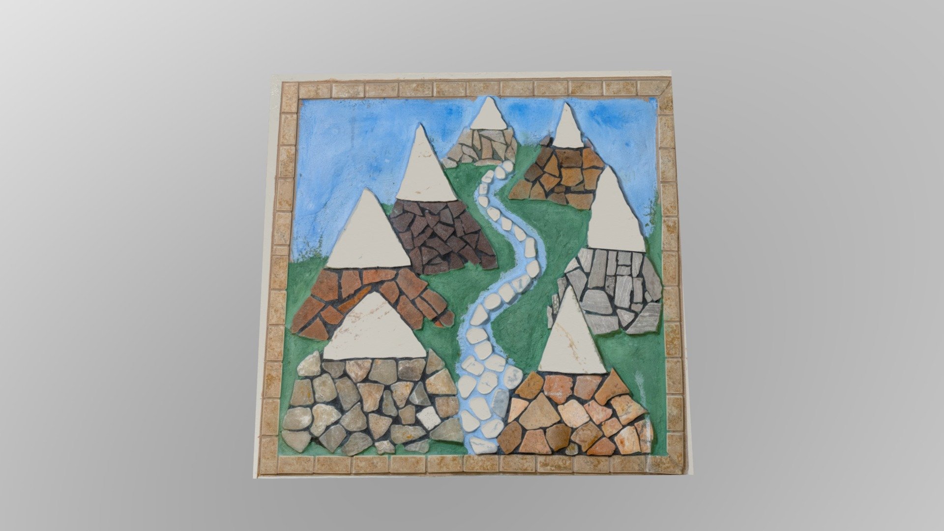 Bathroom Tile Photoscan