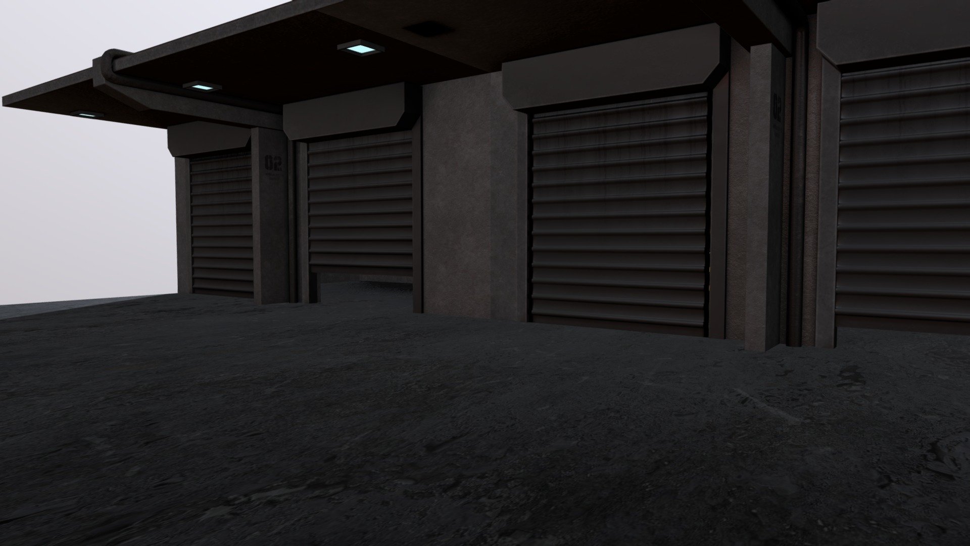 Window Tinting Garage Animated V2 — Sketchfab embed 3D viewer
