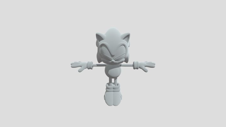 Sonic 3D Model