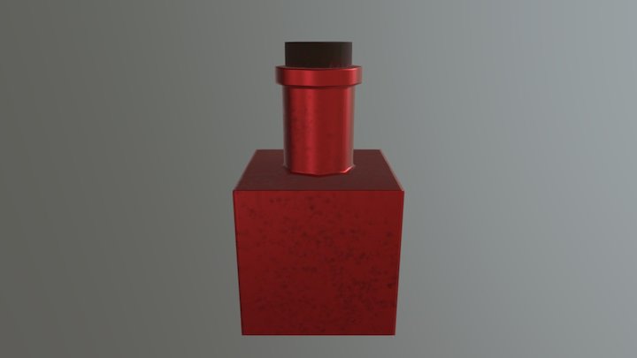 School's portfolio: bottle 1 3D Model