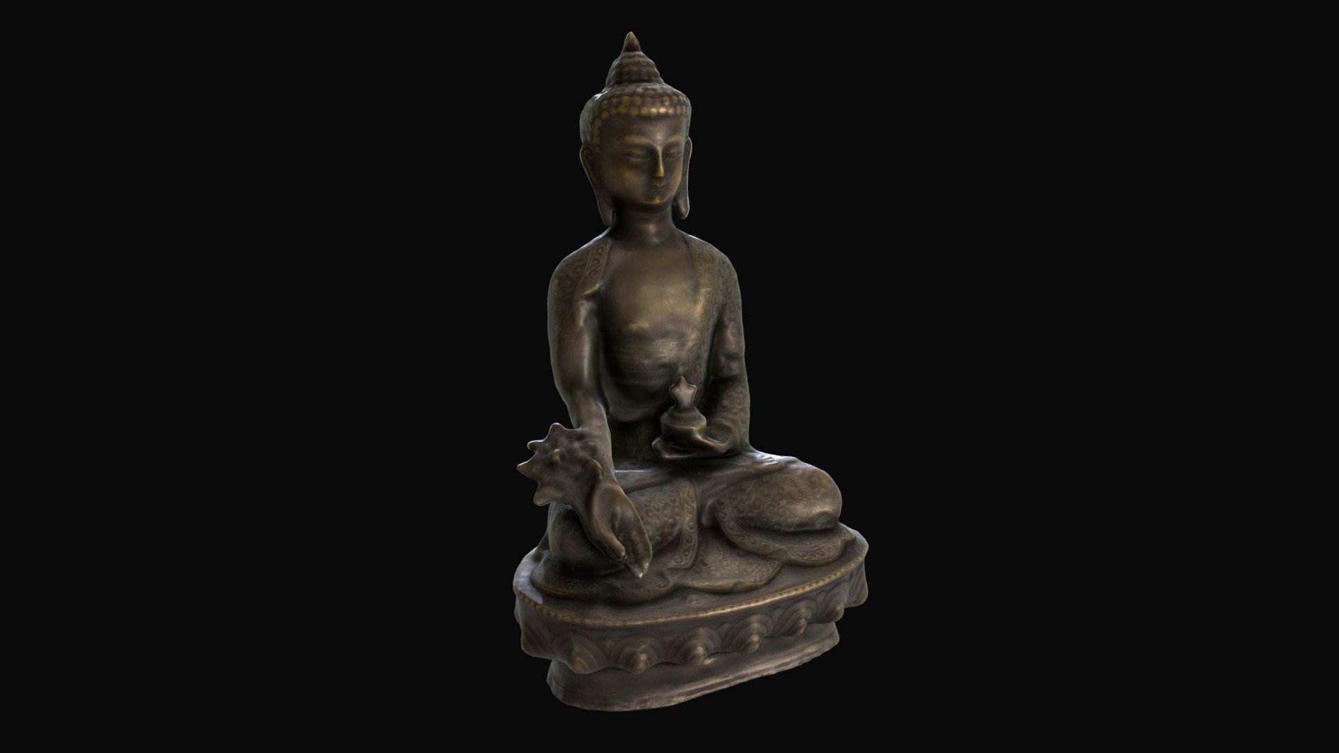 Buddha Statue - Download Free 3D model by Science Museum Group ...