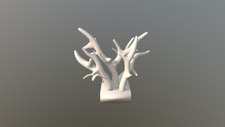 Coral Smooth 3D Model