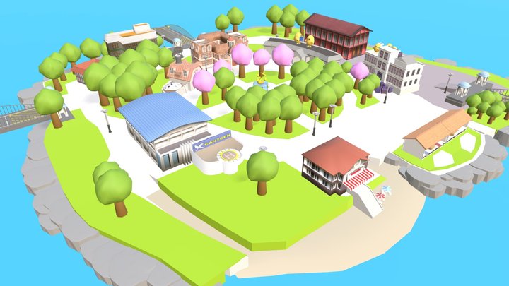 Azur Lane HQ 3D Model