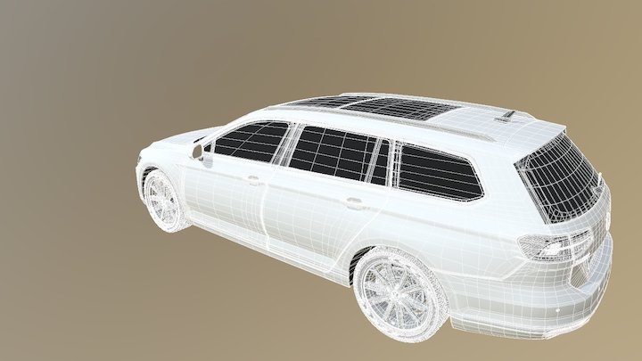 Volkswagen_Passat_2015 3D Model