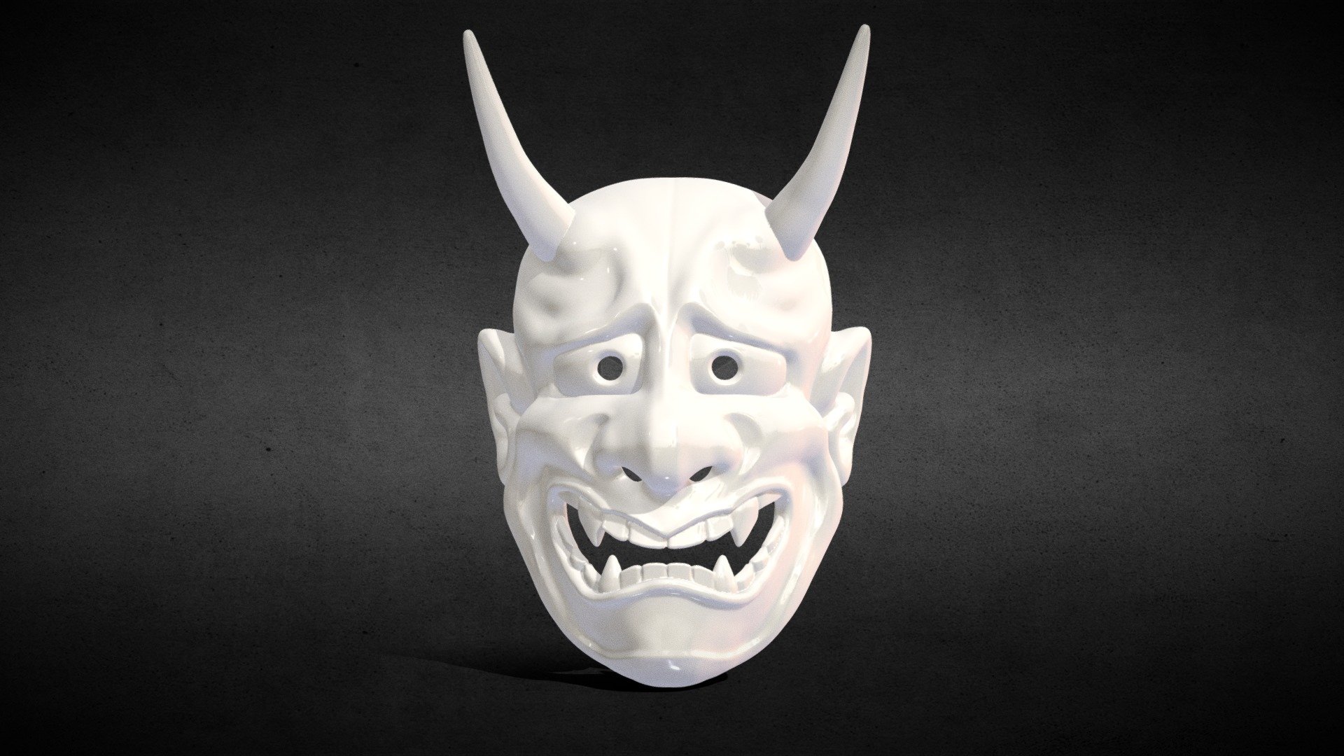 modèle 3D de Masque Oni - TurboSquid 1780735