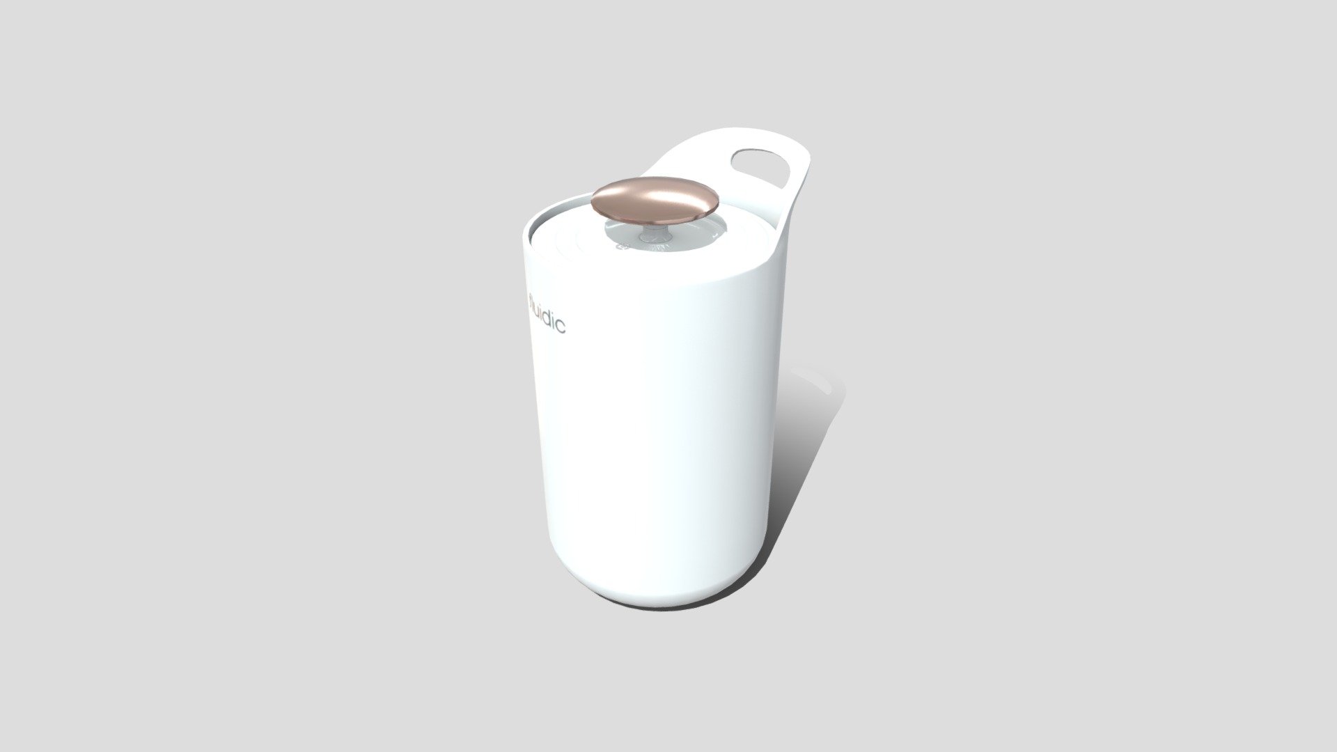 Fludic vacuum food waste bin Buy Royalty Free 3D model by interior