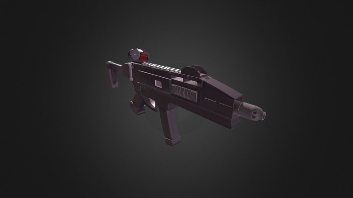 CZ Scorpion Evo 9mm SMG 3D Model