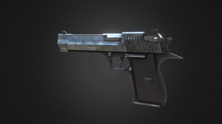 Desert-eagle 3D models - Sketchfab