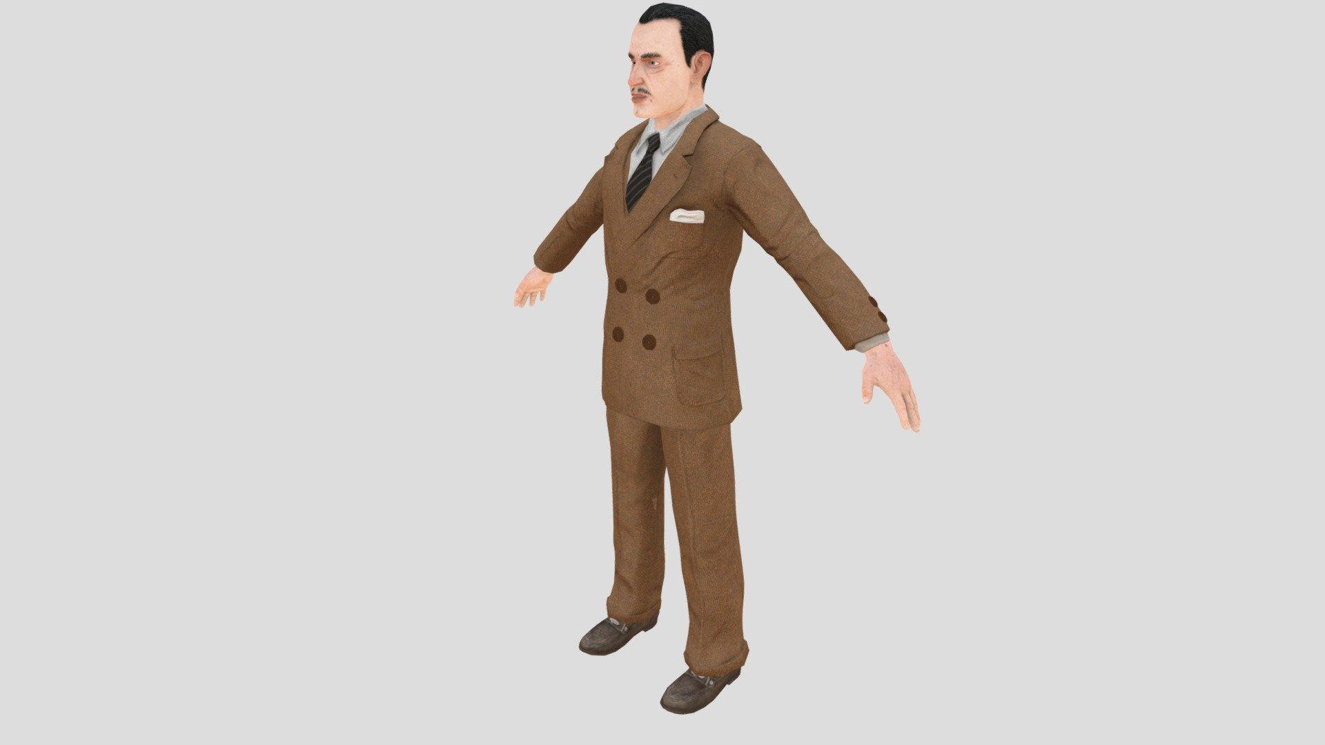 Andrew Ryan Download Free 3D model by Modbuff (CGreature) [93c72a1