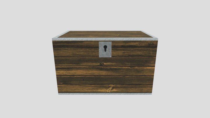 Treasure Chest 3D Model