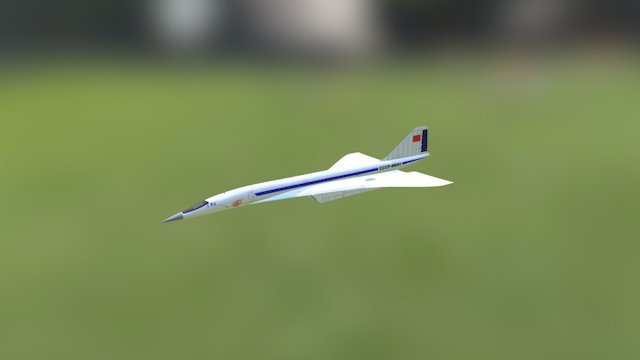 Tu144 – Modello 3D gratuito STL