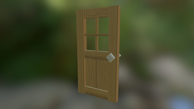 oak_door 3D Model