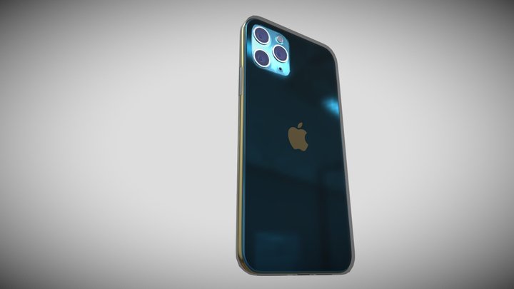 I Phone 11 Pro 3d Model 3D Model