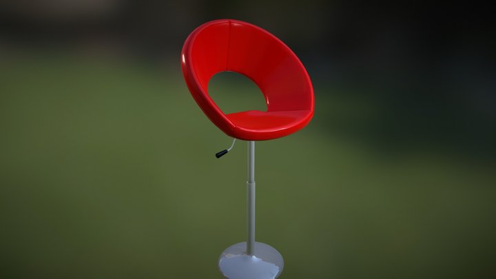 Ring Stool 3D Model