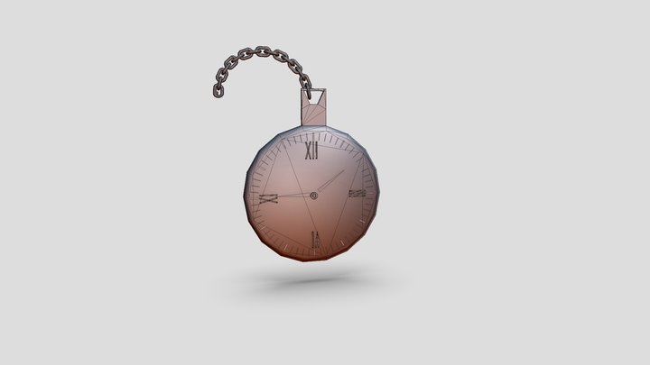 Pocket Watch 3D Model