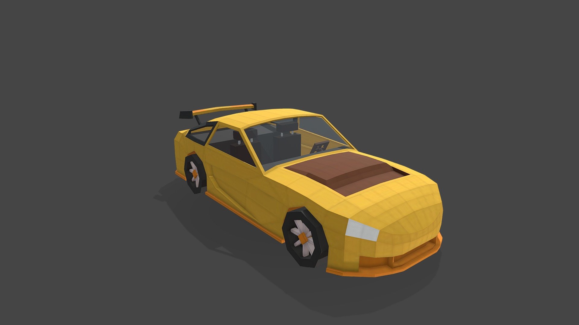 Low Poly Race Car - Download Free 3D model by Leah Meyer (@MeyerLeah ...