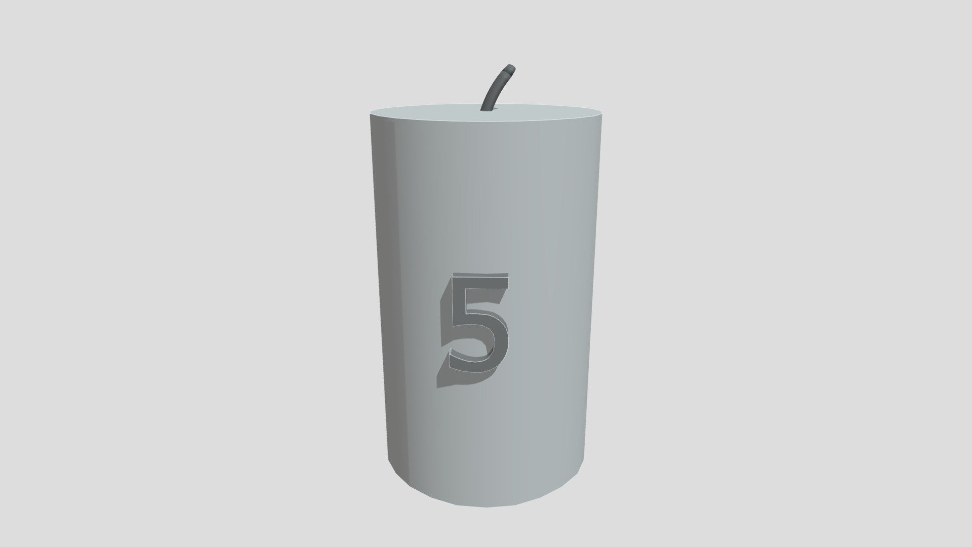 candle 5 went out