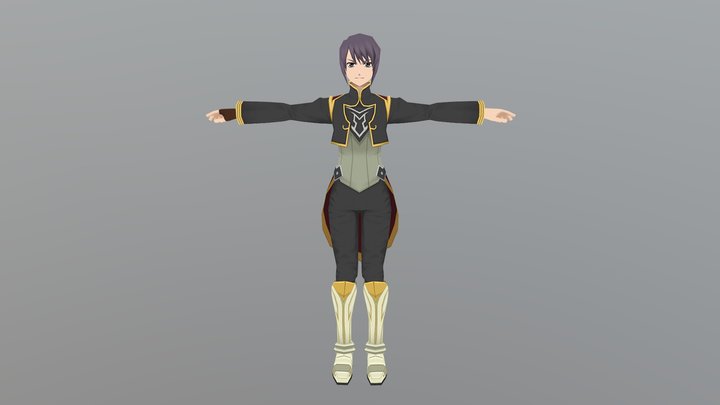 yuri 3D Model