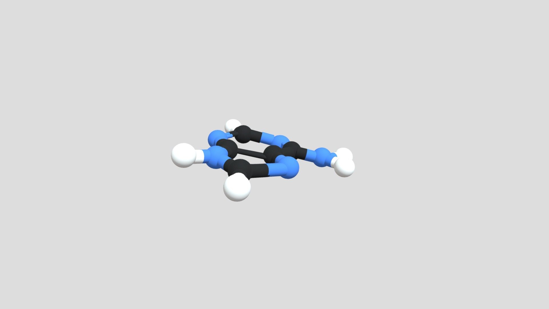 Modelo Adenina 3D