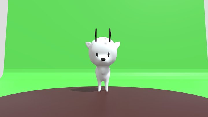 Ciervo-Zorro 3D Model