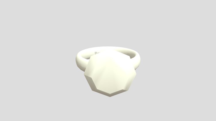 Diamond Ring 3D Model