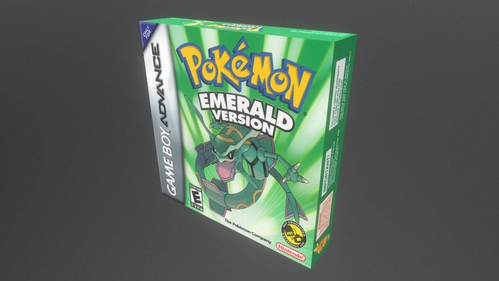 Pokémon Emerald GBA Box