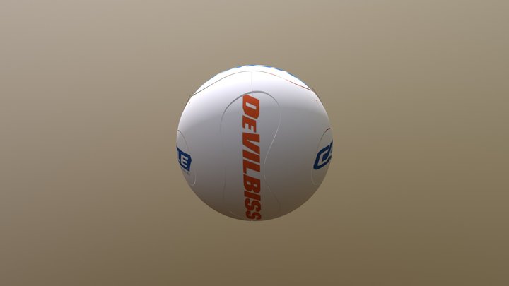 Teknik Alet - Futbol Topu Modeli 3D Model