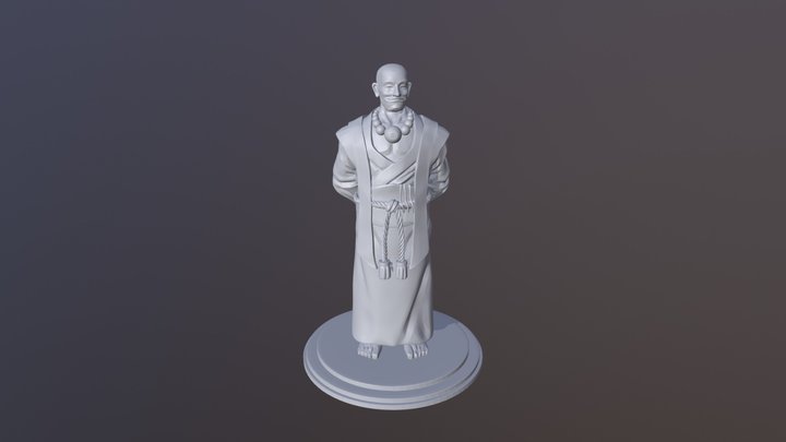 Monk Model 3D Model