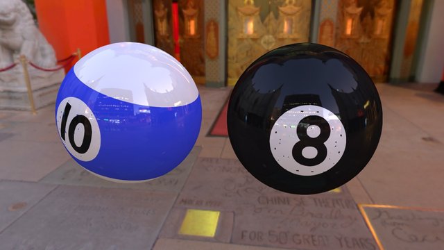Pool Balls 3D Model