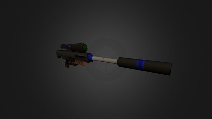 WeaponModel 3 - Spartans in Candyland 3D Model