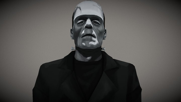 Frankenstein's monster 3D Model