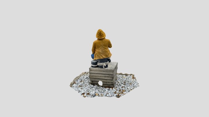 Fisher Man 3D Model