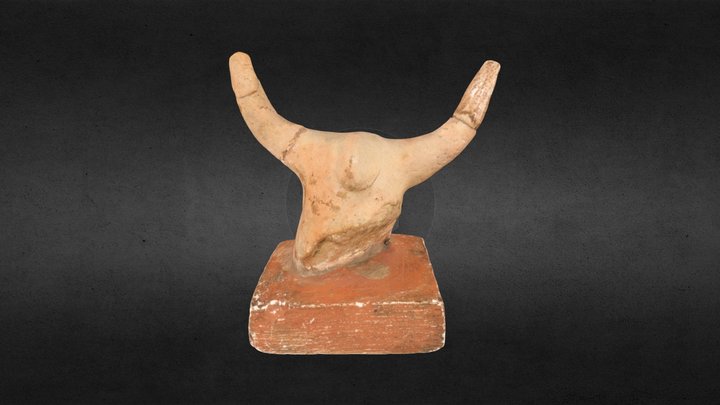 Cucuteni-trypillia zoomorphic figurine 3D Model