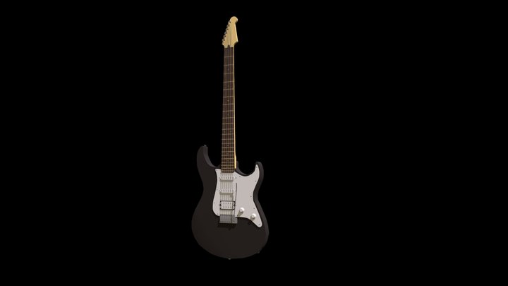 Guitar 3D Model